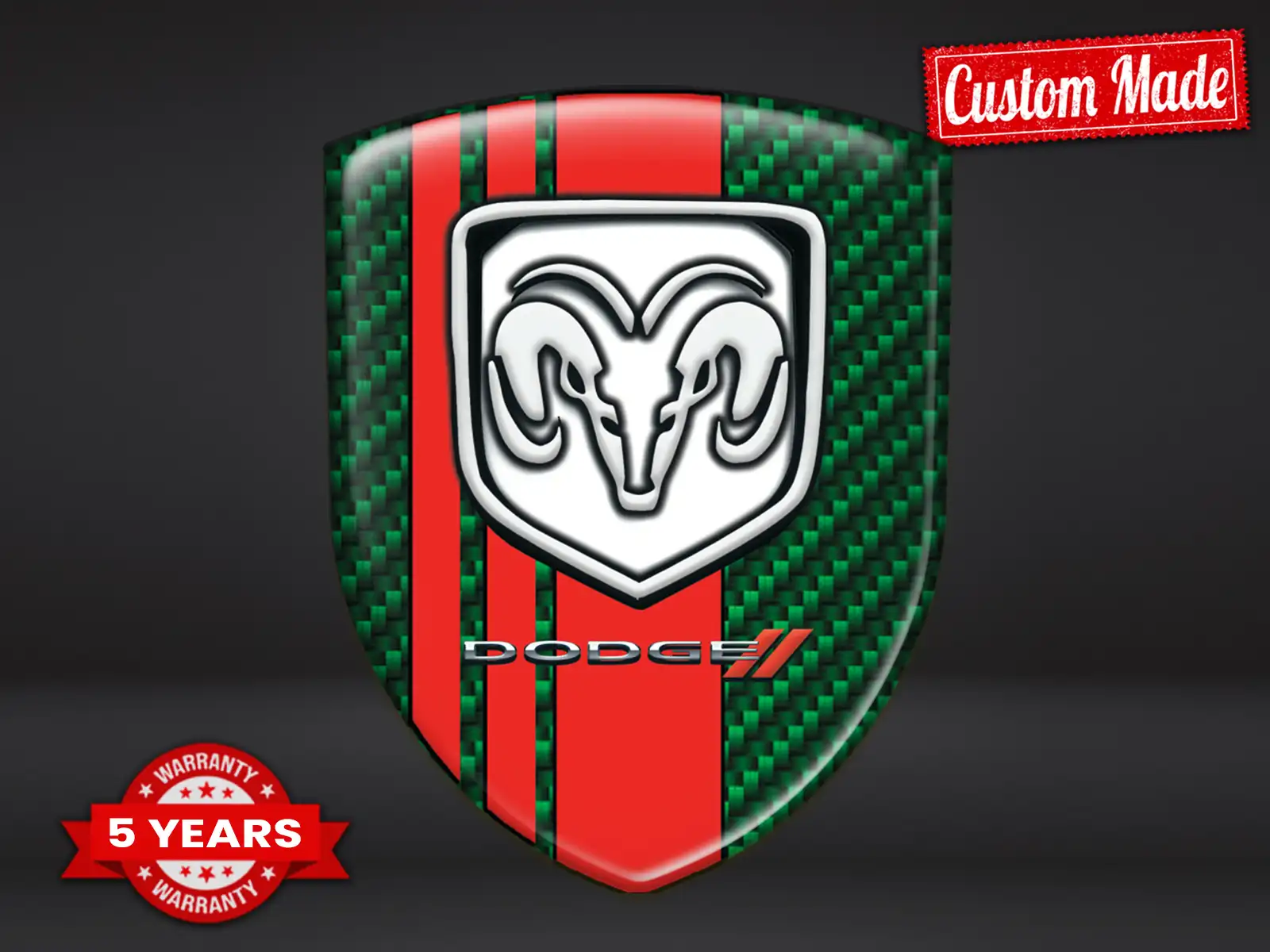 Dodge Pegatinas Negocio Personalizadas Estilo Premium Universal